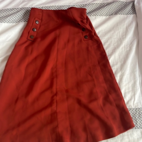 a line midi skirt - Picture 1 of 6